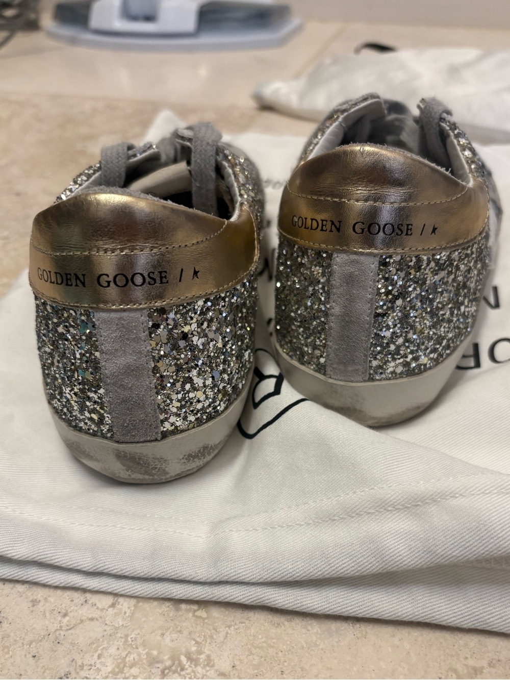 Women’s Golden Goose Super-Star Low Top Sneakers - Picture 5 of 11
